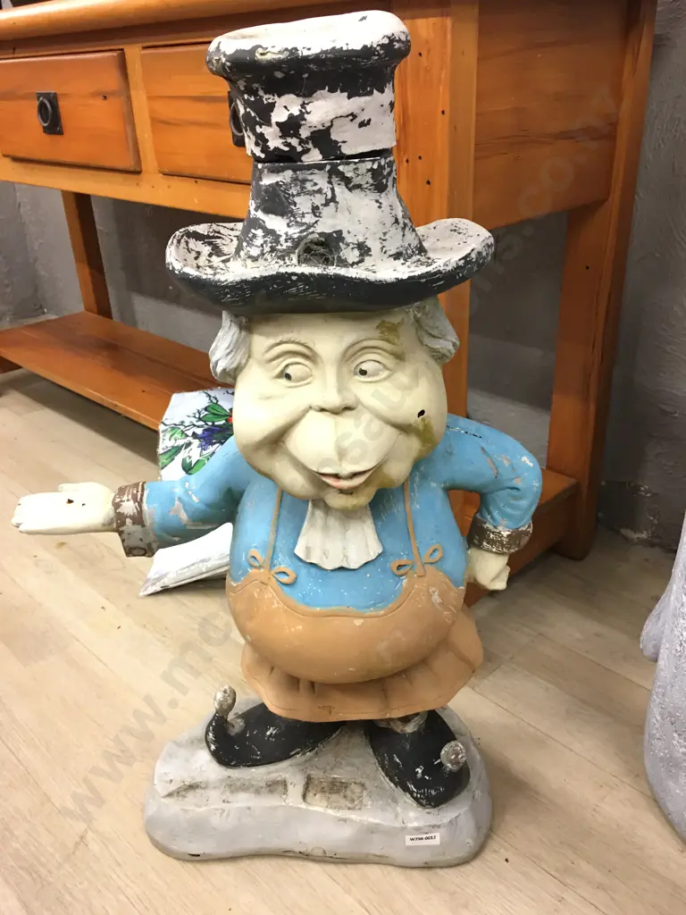 Genuine 24" LAAF Gnome With Tophat In Vintage Condition Image 1++