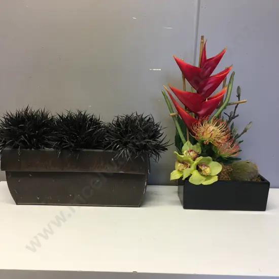 Artificial Plants In Planter & Pots