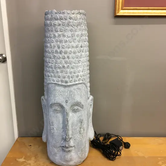 Large Buddha Water Feature With Pump, 88 x 27cm