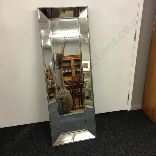 Solace Mason Mirror Bevelled/Dome Detail H138x50cm.