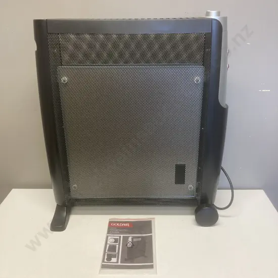 Goldair 2400W Micatherm Heater With Manual