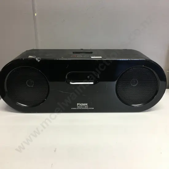 Fiedk, iWood 4 MKII, Stereo Active Speaker System (Dock Damaged, No Accessories) (Sold With -10)