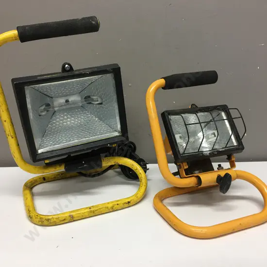 Pair of Halogen Worklights