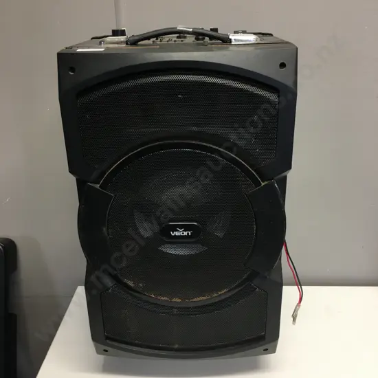 Veon PA Speaker System, Model SR06163, Black (Rough, No P/S)