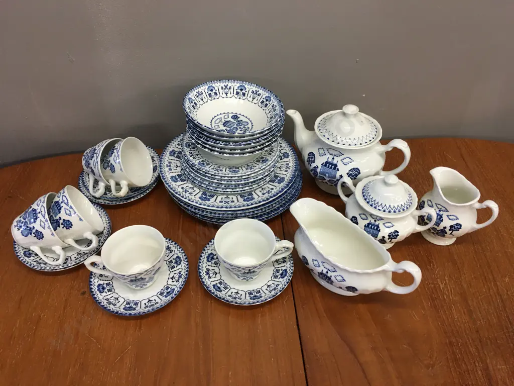 Royal Staffordshire Sampler Ironstone Dinnerware By J&G Meakin Image 1++