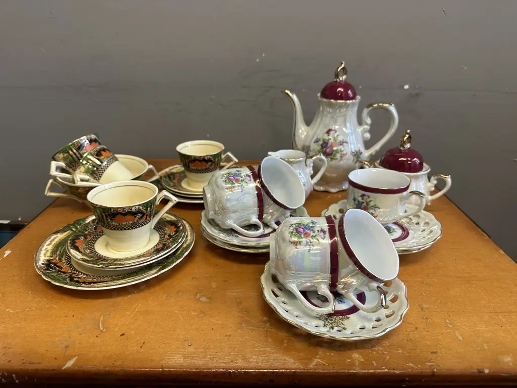 Myott's England Countryside Demi Duos x 4, Soup Bowl & Plates Image 1++