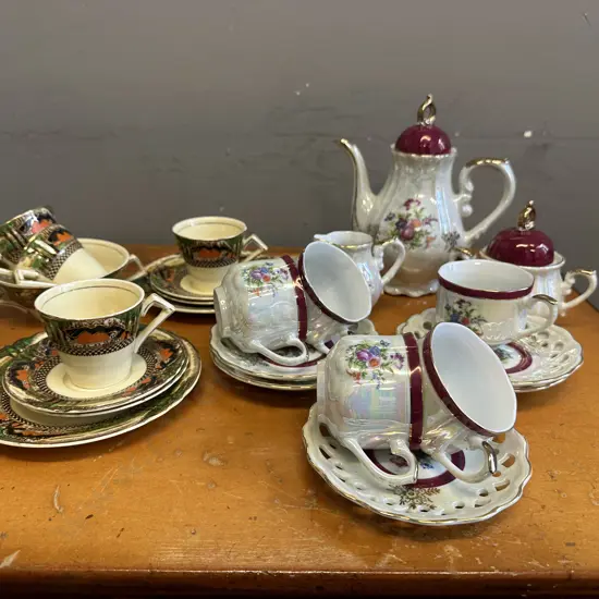 Myott's England Countryside Demi Duos x 4, Soup Bowl & Plates
