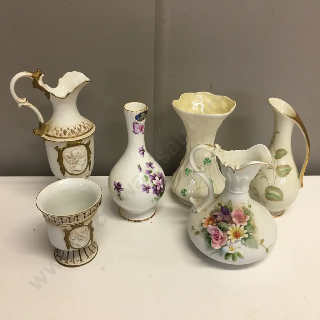 Selection of Vintage Vases, Aynsley, Gainsborough Etc Image 1++