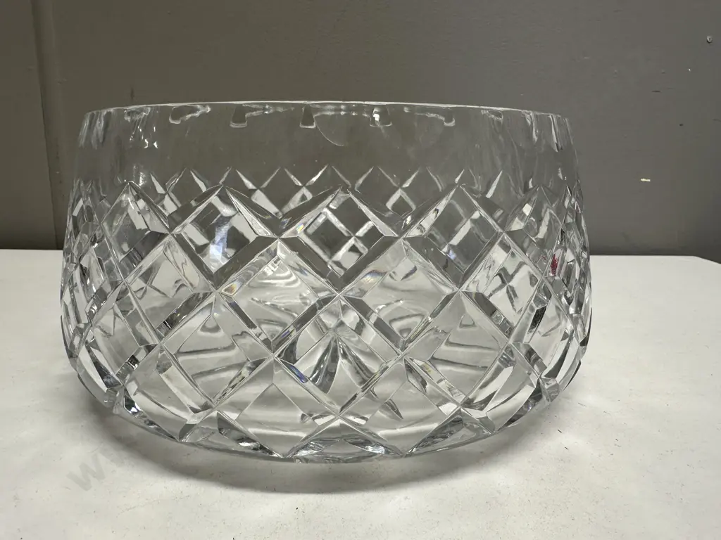 Vintage Crystal Bowl H10cm. Image 1++