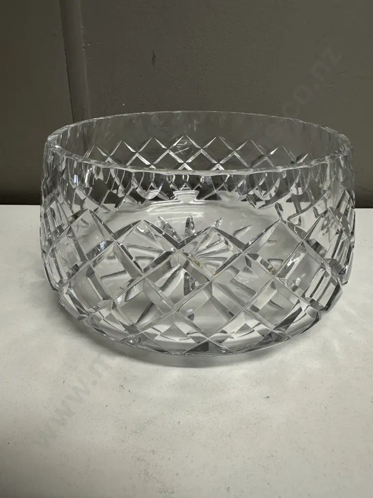 Vintage Crystal Bowl H10cm. Image 1++