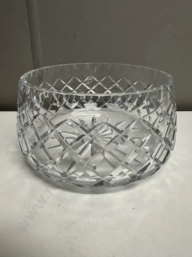 Vintage Crystal Bowl H10cm. Image 1++