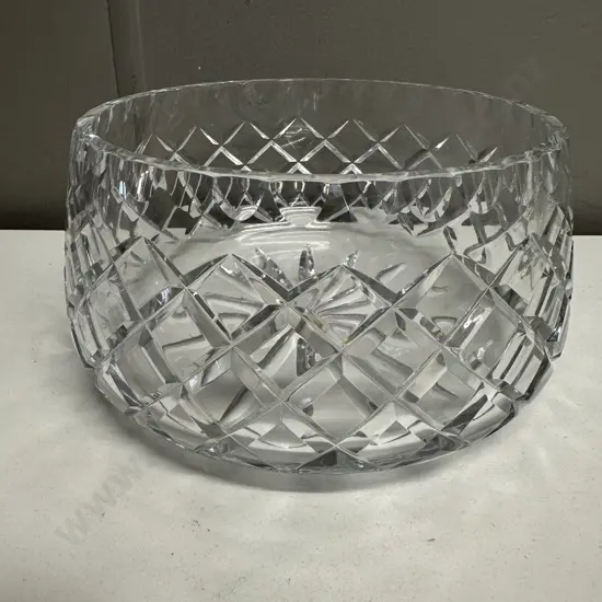 Vintage Crystal Bowl H10cm.