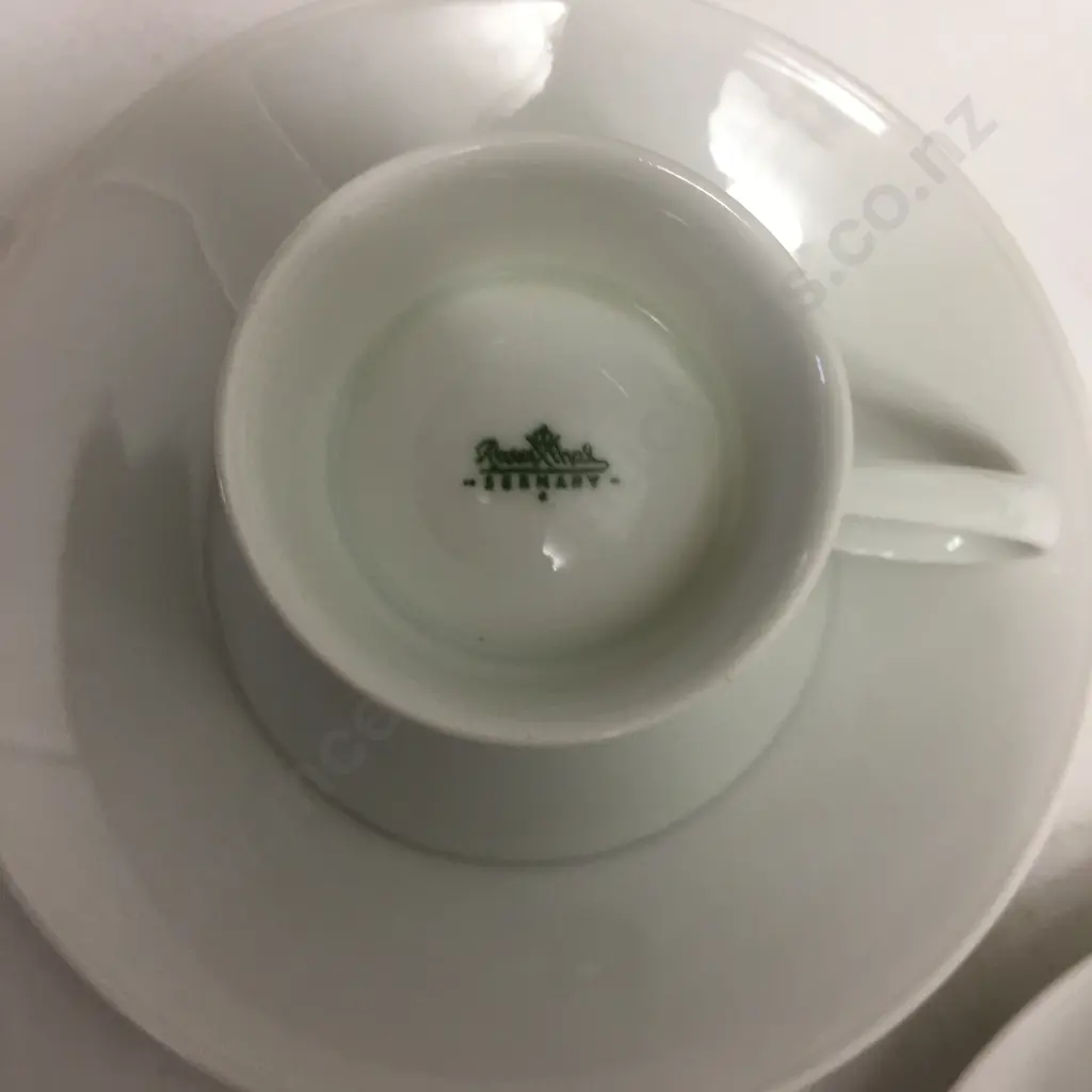 German Rosenthal Coffee Pot With 4 Duos & 2 Extra Saucers (af) to 1x cup Image 1++