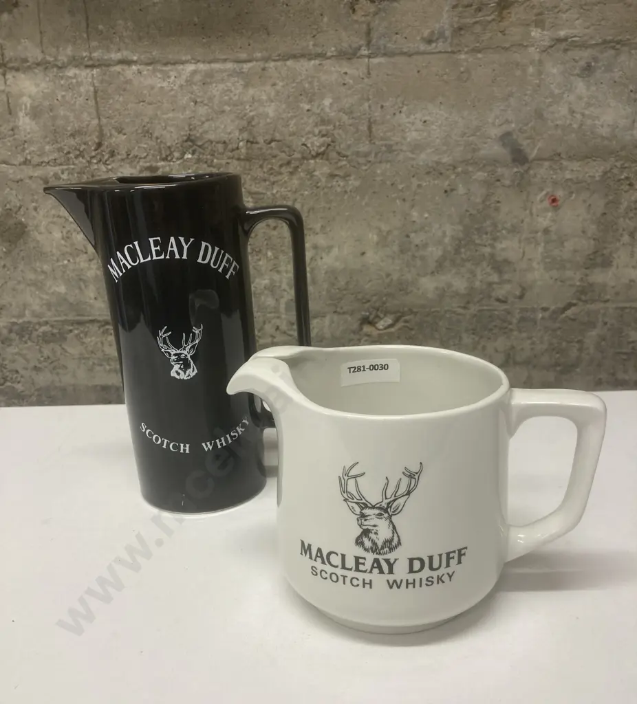 MacLeay Duff Jugs Including Burleigh Ware Image 1++