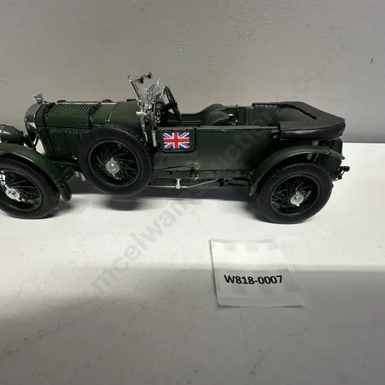 The 1929 Bentley 4 1/2 Litre "Blower" 1:24 Scale Die Cast Model Car, Franklin Mint Precision Models