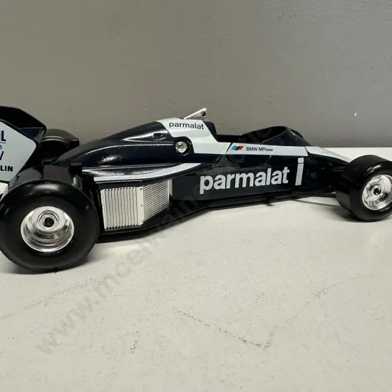 Burago Diecast 1:24 Brabham BT52 Blue & White Model Formula 1 Racing Car