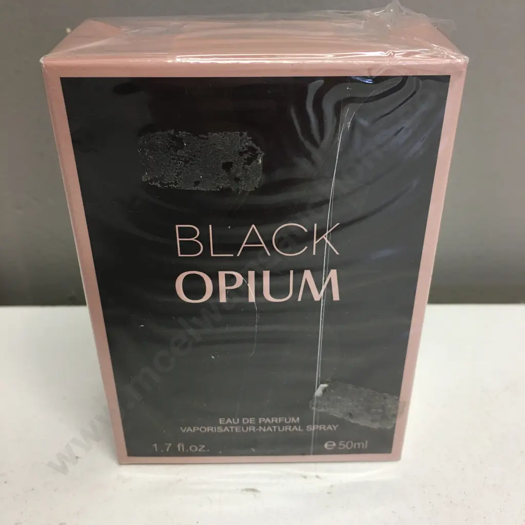 YSL Black Opium 50Ml Spray Eau De Parfum Vaporisateur Natural Image 1++