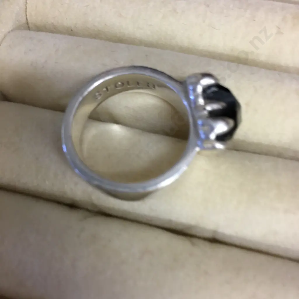 Stolen Girlfriends Club 925 Heart Shape Ring Image 1++