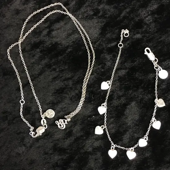 Stolen Girlfriends Bracelet & Stolen Girl Friends Necklace (Clasp Broken)