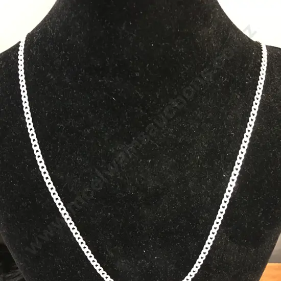 Silver Chain With 925 Stamped On Clasp (Clasp Broken)