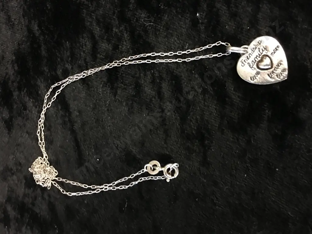 Sterling Silver Necklace Image 1++