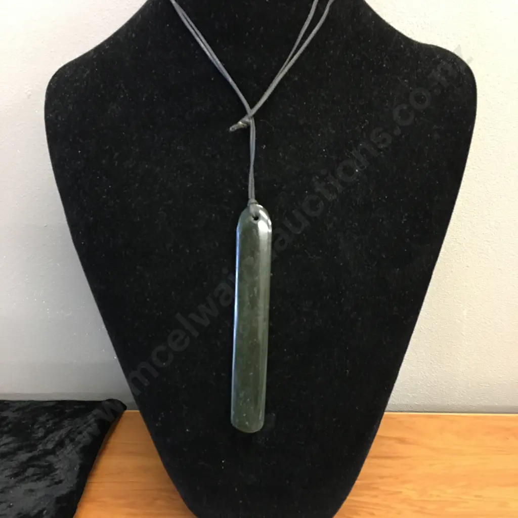 Greenstone Pendant L10cm Image 1++