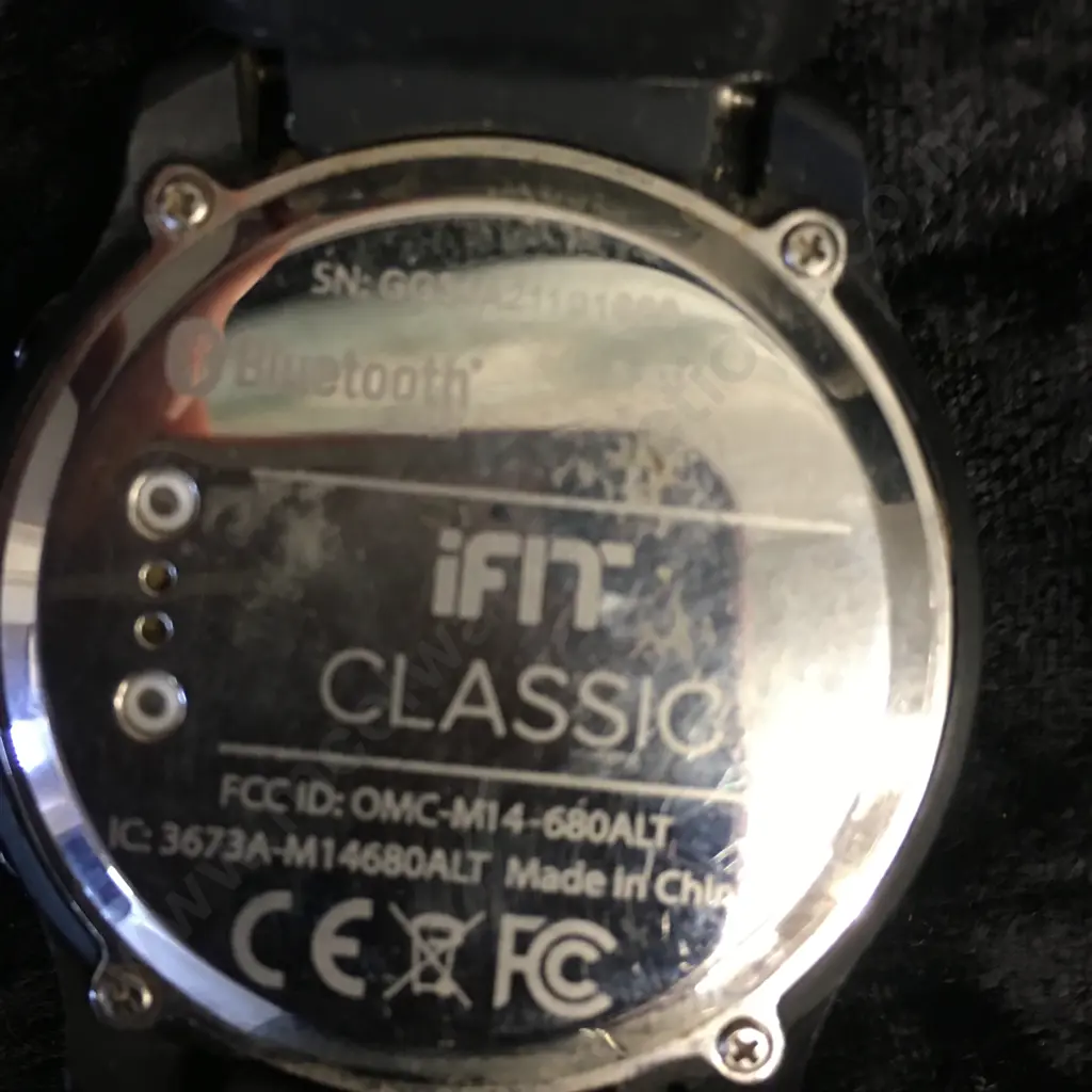 iFit Mens Classic Black Watch Image 1++