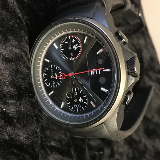 iFit Mens Classic Black Watch