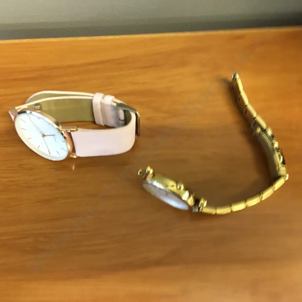 Fossil Watch & Pink Quartz Watch Image 1++