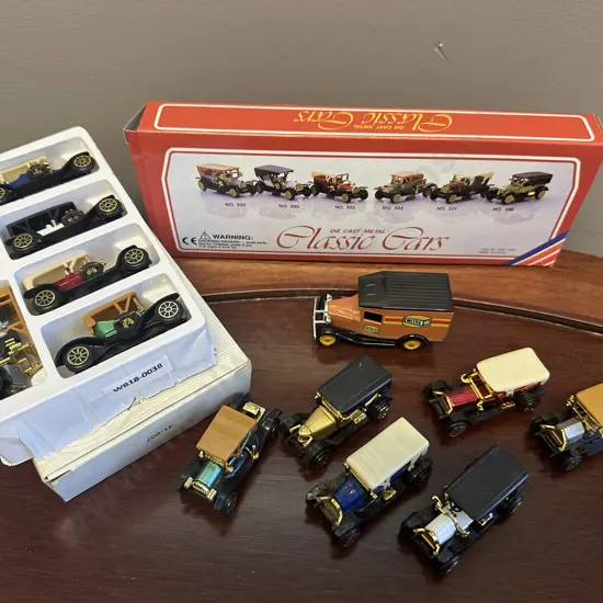 Lledo Promotional Model, Mitre 10 (No Koala Logo) & Vintage Car Miniatures Set of 6 & Diecast Classic Cars