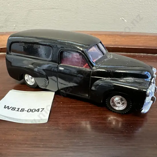 Vintage Collectable TRAX No. 8003 FJ Holden Panel Van 1:43 Diecast, Black