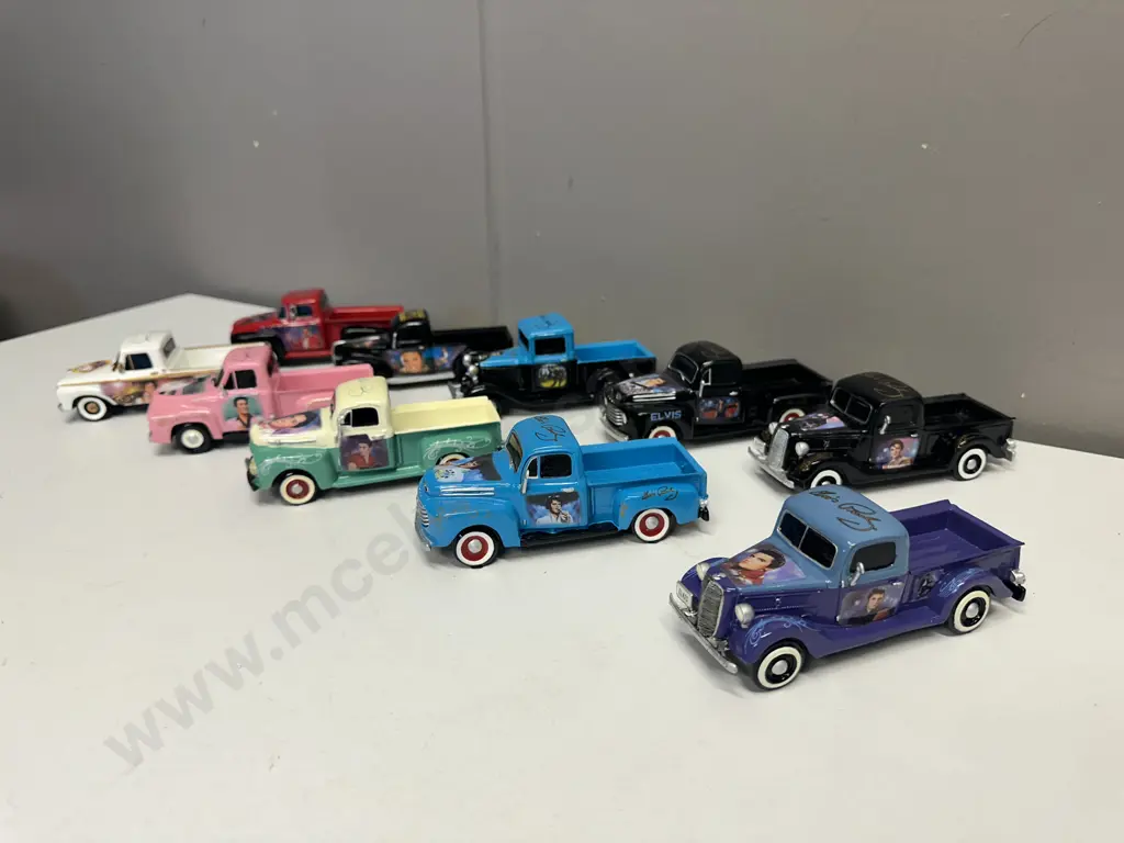 Rollin' With Elvis Hamilton Collection 1:34 Static Truck With COA x 10 Image 1++