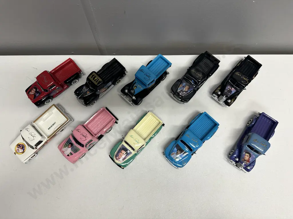 Rollin' With Elvis Hamilton Collection 1:34 Static Truck With COA x 10 Image 1++