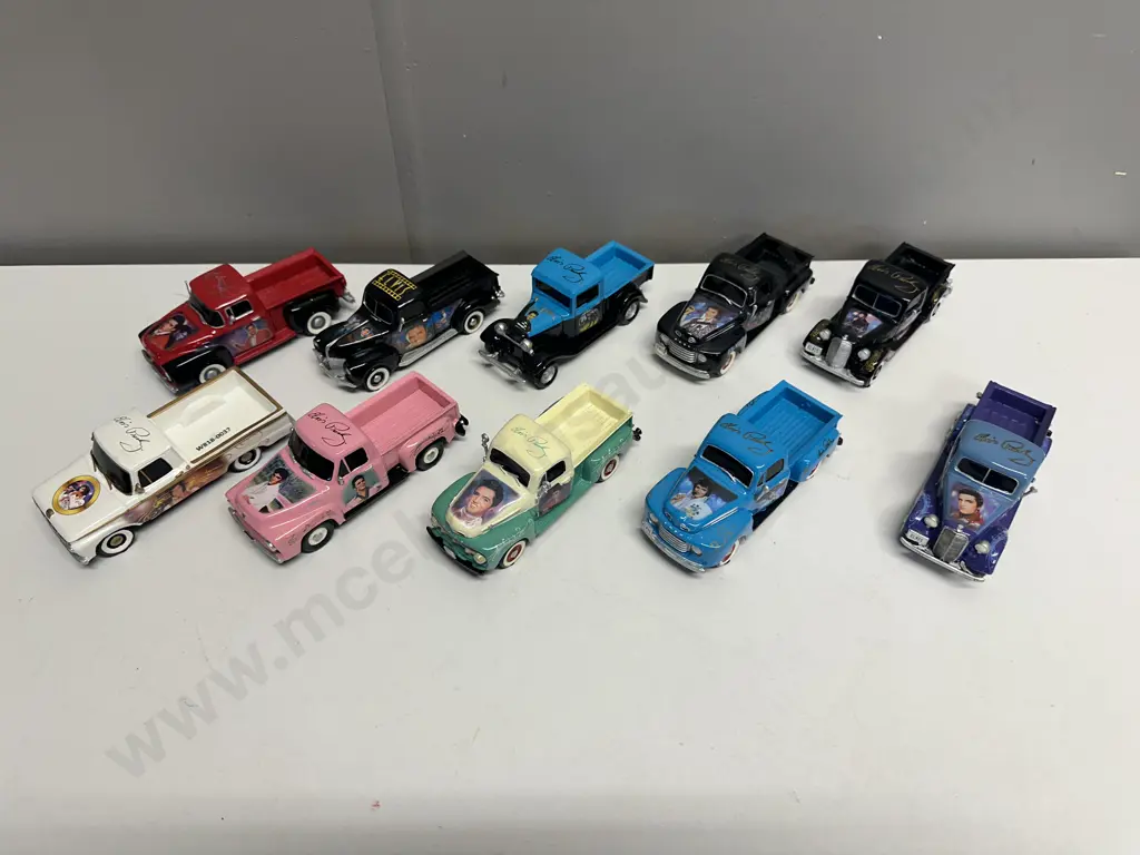 Rollin' With Elvis Hamilton Collection 1:34 Static Truck With COA x 10 Image 1++
