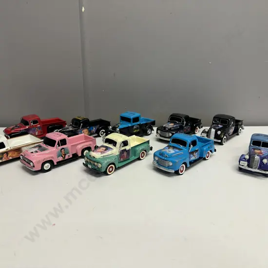 Rollin' With Elvis Hamilton Collection 1:34 Static Truck With COA x 10