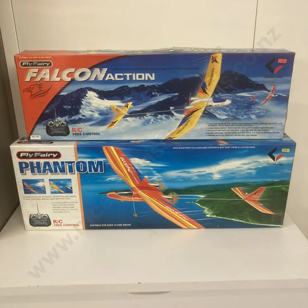 Chuang Long Fly Fairy Radio Controlled Aircraft - Phantom & Falcon Action (contents unchecked) Image 1++