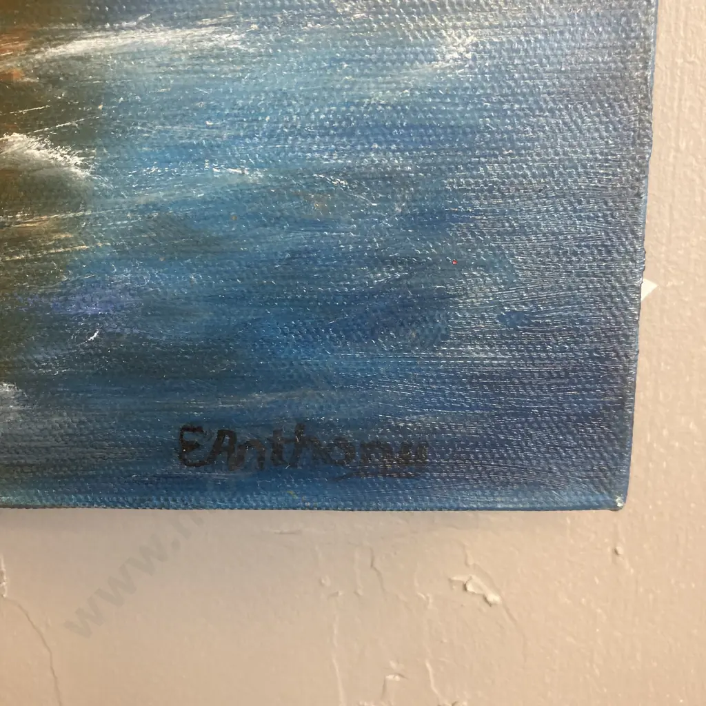 'Feluca Fun' Original Artwork On Canvas by Elizabeth Anthony 41 x 30cm Image 1++