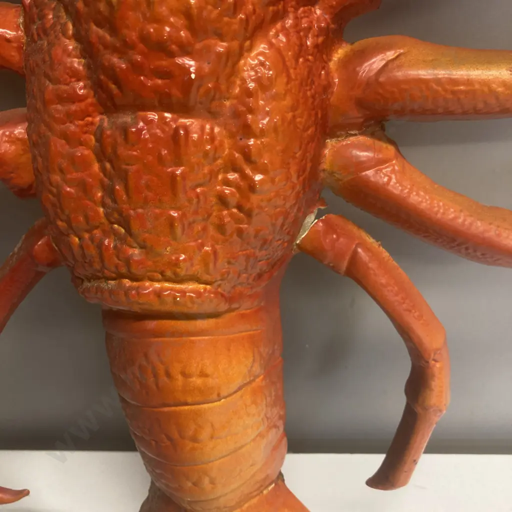 Lobster Wall Plaque 62 x 51cm (As Found Condition) Image 1++