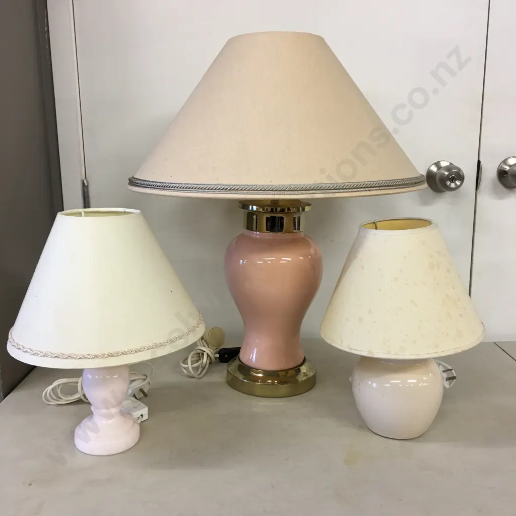 Table Lamps x3  Image 1++