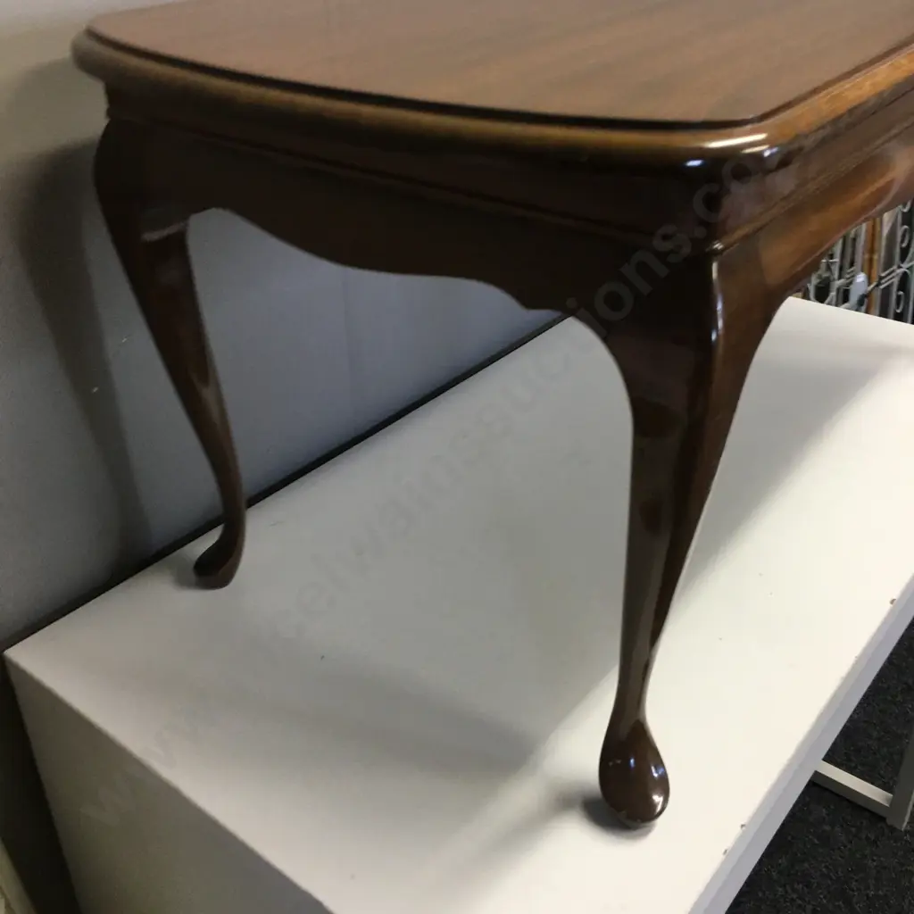 Rectangular Mahogany Coffee Table, H43 W90 D46cm Image 1++