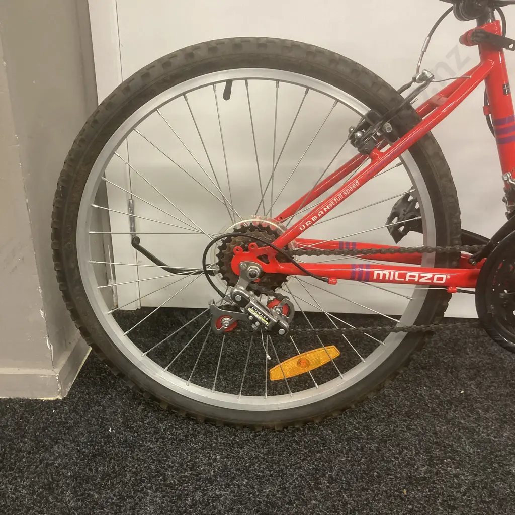 Milazo Cheryl Kids Bike, Red Image 1++