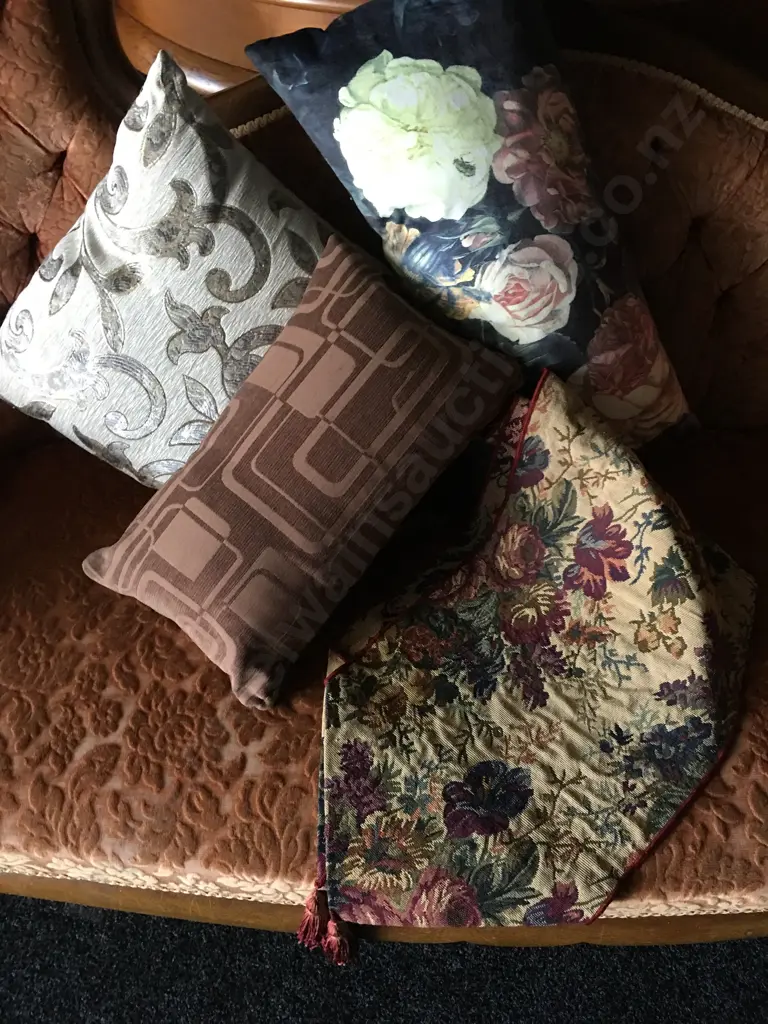 Selection Of Cushions & Table Runner Image 1++