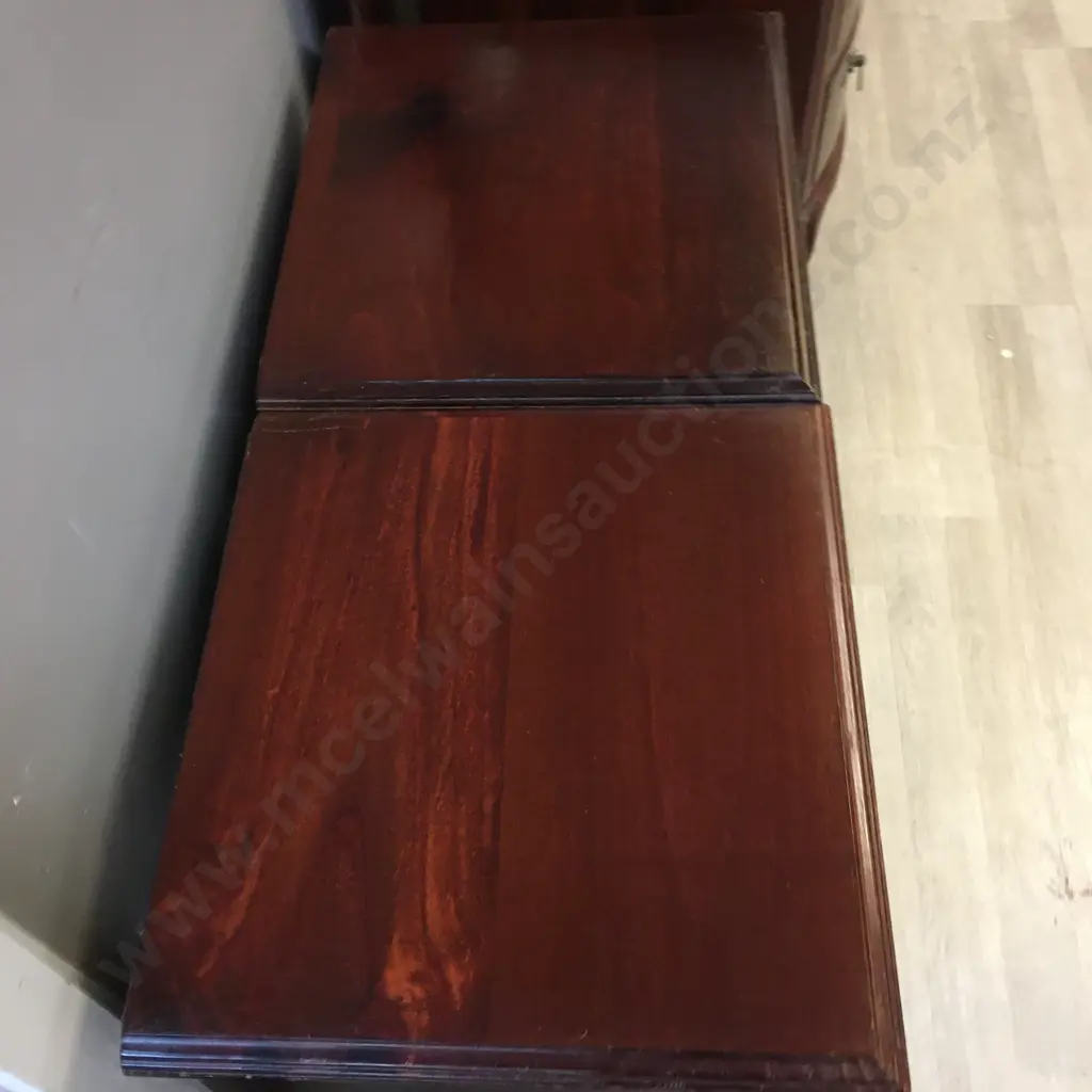 Pair of 2 Drawer Bedsides, Knob Handles Image 1++