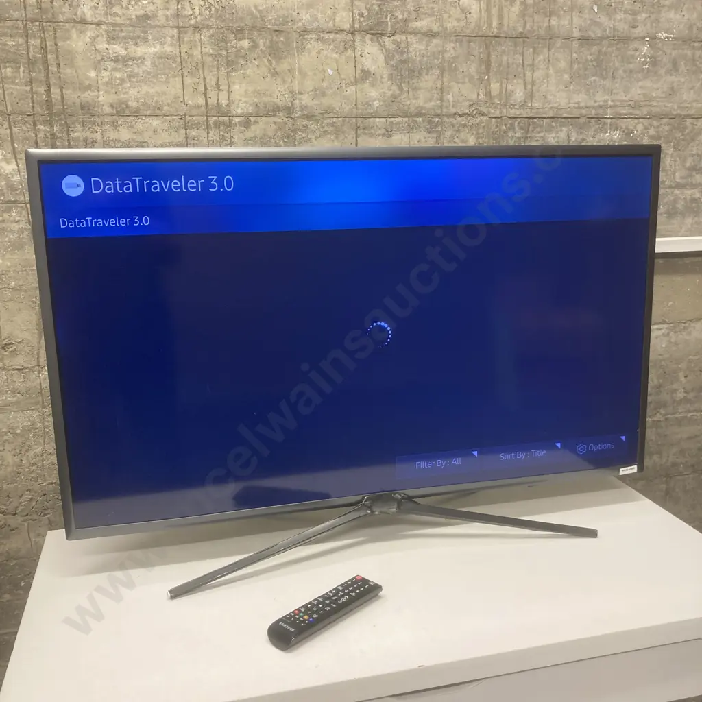 Samsung 40" FHD Flat Smart 40" Tv, Model UA40K5500AS, With Remote Control Image 1++