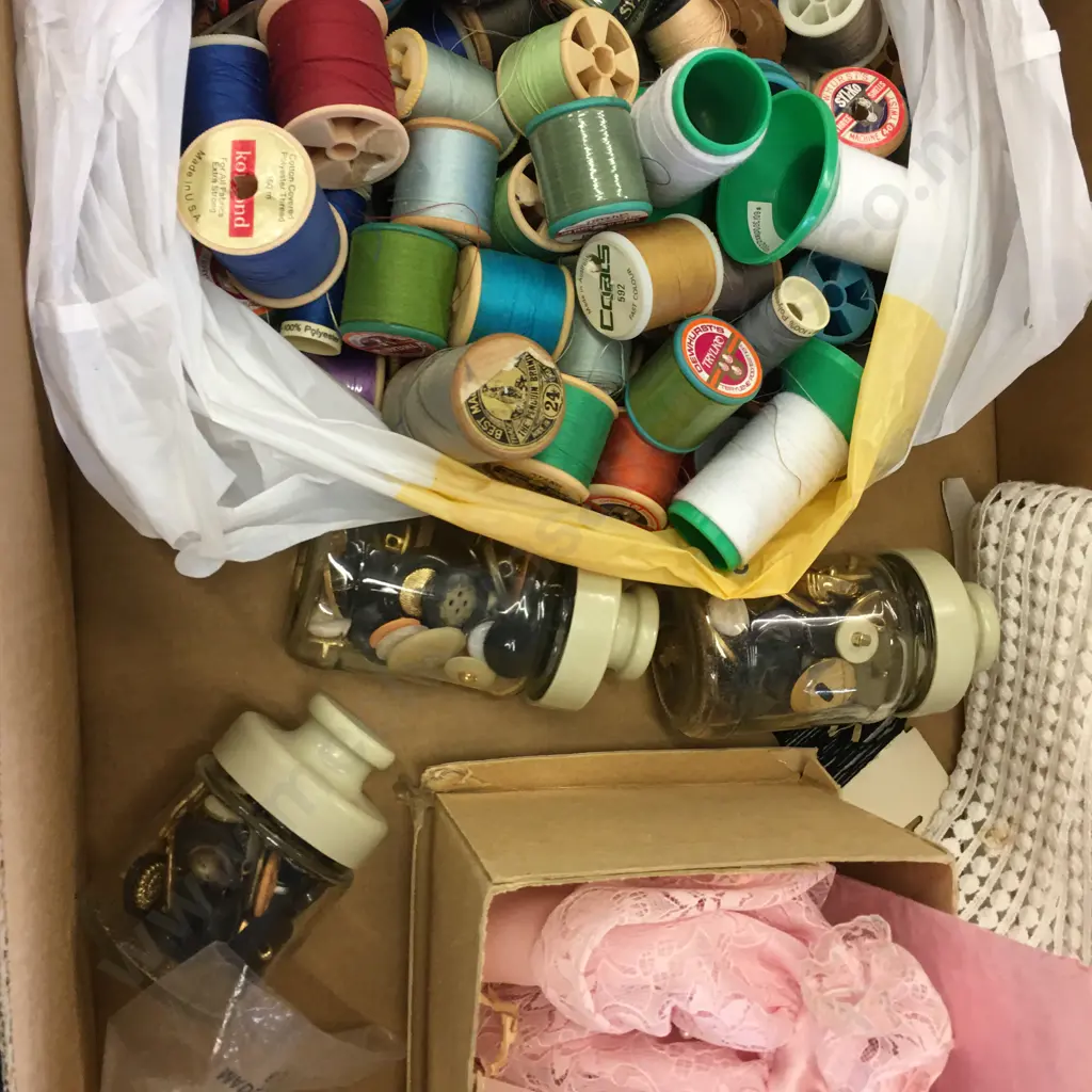 Selection Of Haberdashery Items Image 1++