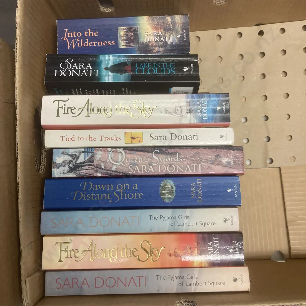 Sara Donati Books x 9 Image 1++