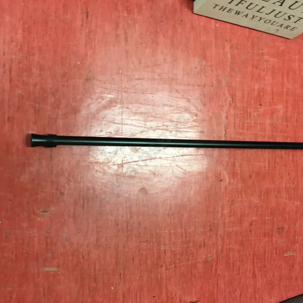 Black Aluminium Curtain Rail, L3.9m Image 1++