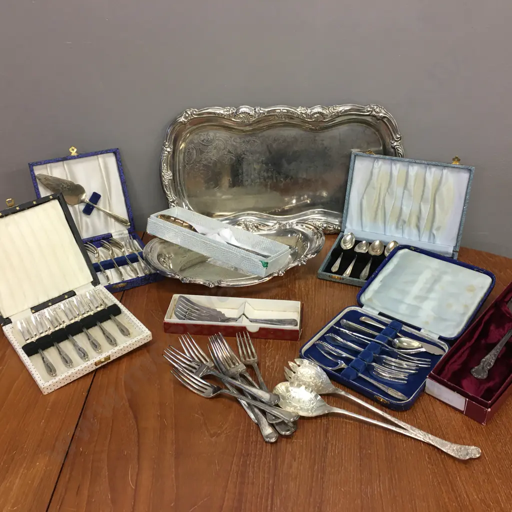 Large Selection Of Silver Ware Image 1++