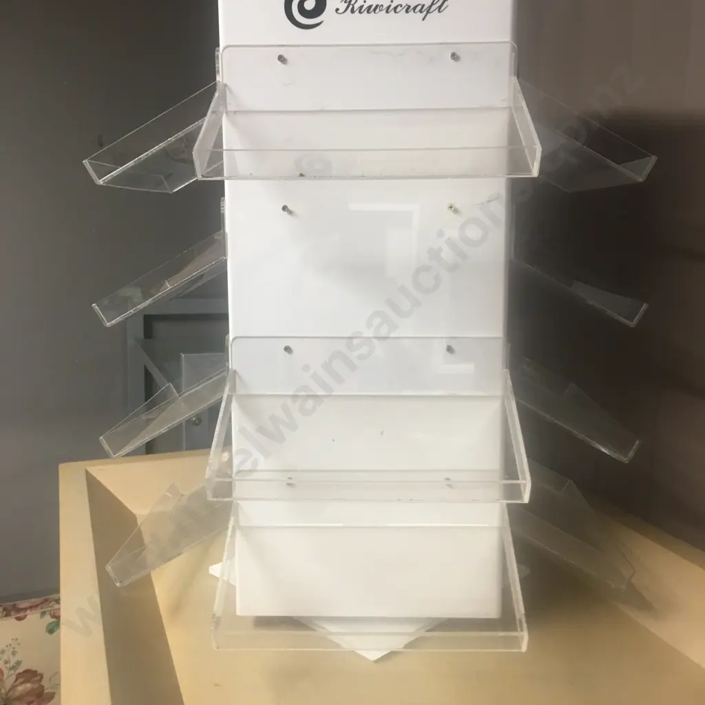 Rotating Counter Top Display Stand, Kiwicraft H58 W47.5 D47.5cm Image 1++