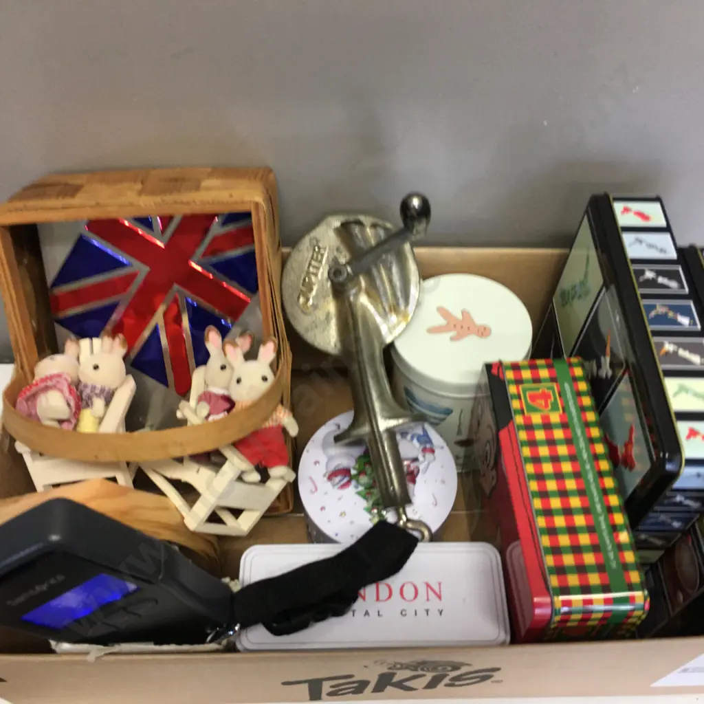 Vintage Jupiter Bean Slicer, Tins, Toys Etc Image 1++